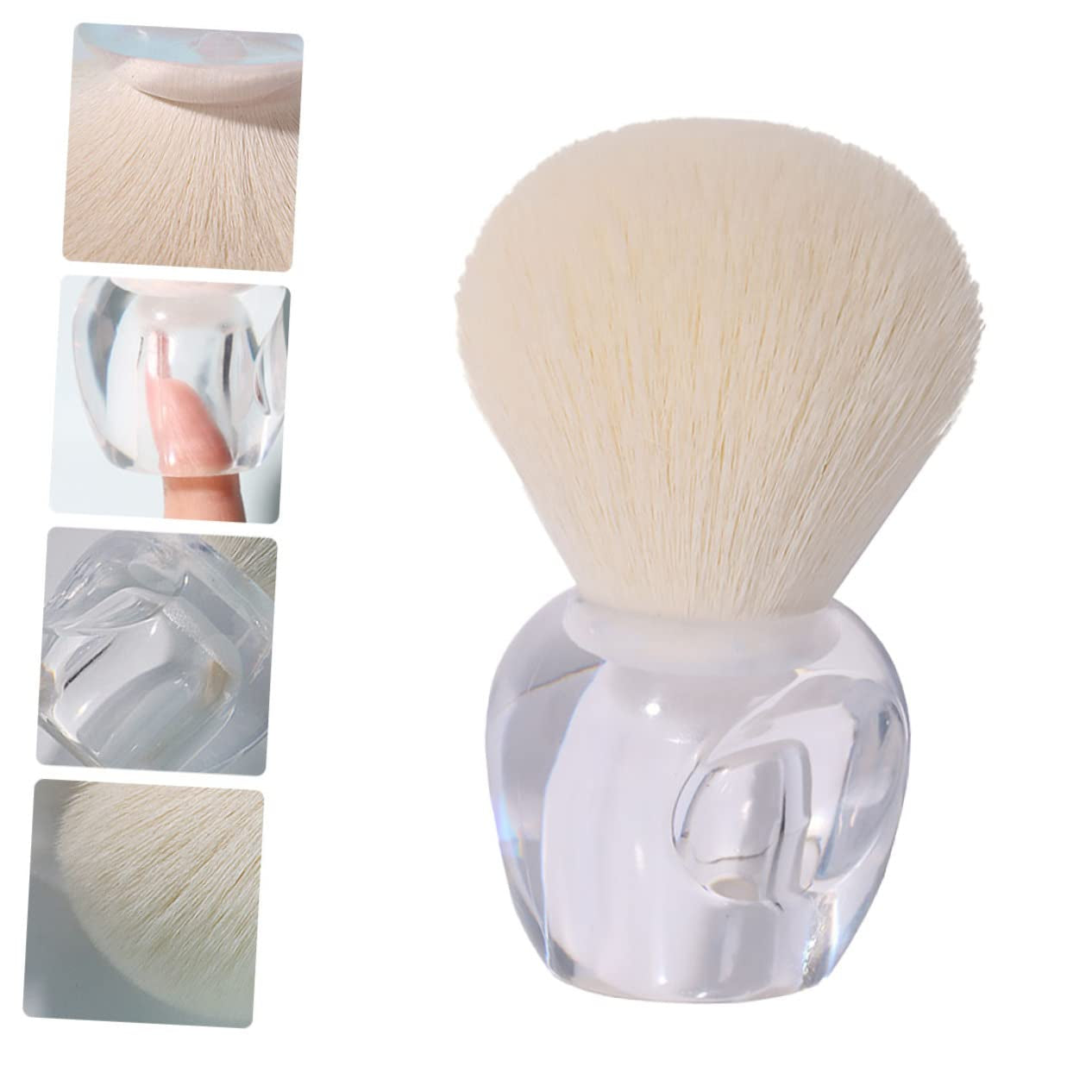 Fluffy Loose Powder Brush for Effortless Blending - Perfect for Everyday Makeup & Travel - Ideal Gift for Valentine's Day and Mother's Day