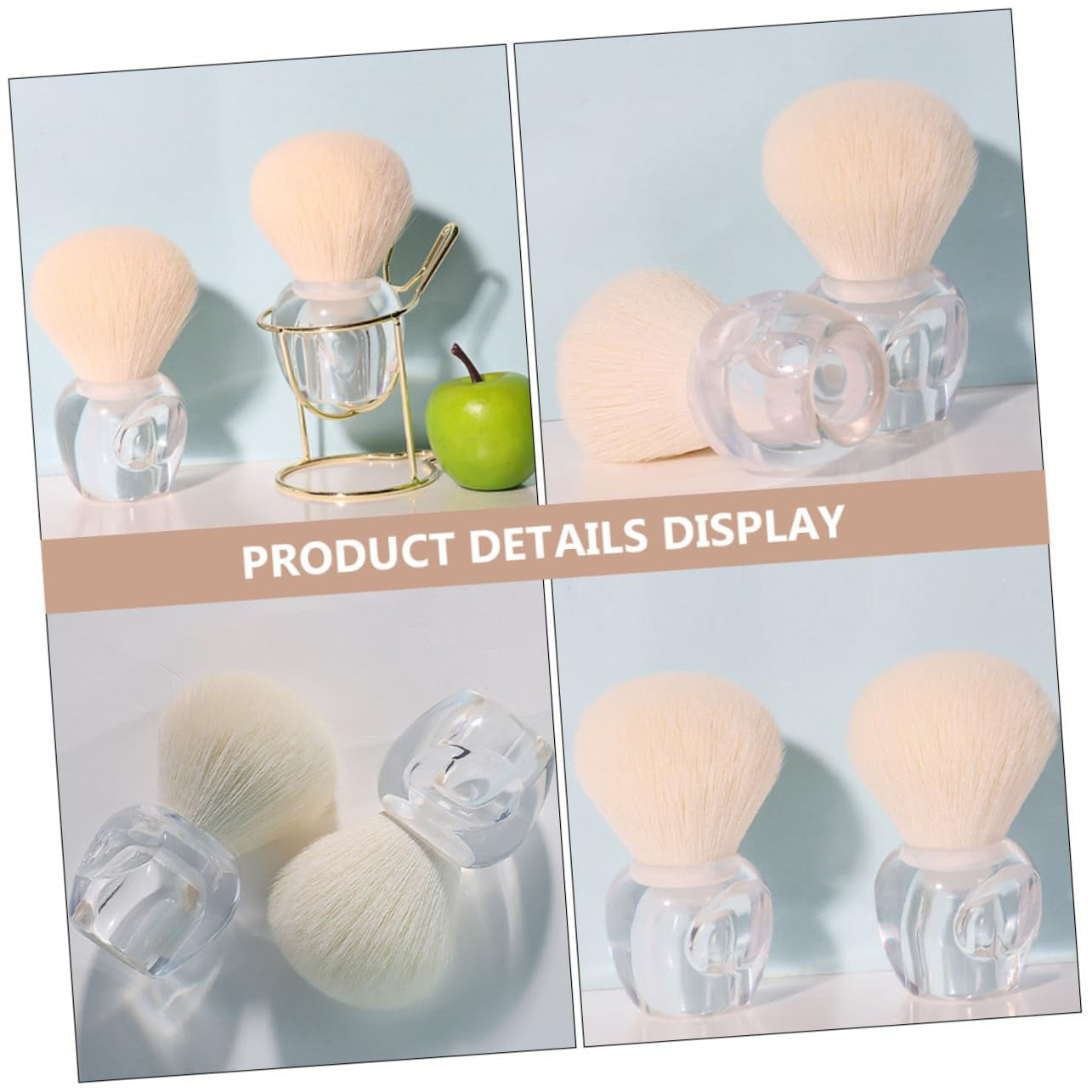 Fluffy Loose Powder Brush for Effortless Blending - Perfect for Everyday Makeup & Travel - Ideal Gift for Valentine's Day and Mother's Day