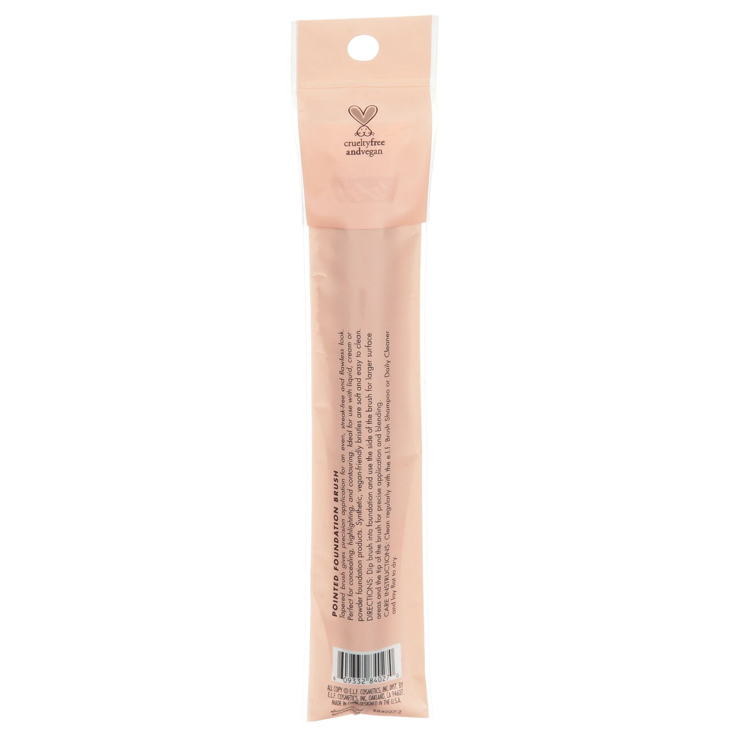 Achieve Flawless Skin with the Precision Pointed Foundation Brush by e.l.f. Cosmetics
